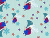 Character Fair Aqua - Light Aqua 100% Cotton Single Bedsheet - Disney Frozen By Welspun