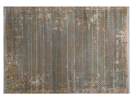 Rust Multilayer Texture Polypropylene Woven Carpet - Asterin By Spaces