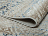 Beige Multilayer Texture Polypropylene Woven Carpet - Elayne By Spaces