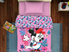 Disney Minnie Pink 100% Cotton Shell Single Quilt / AC Comforter - By Spaces