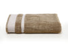 Taupe - Brown 100% Cotton Bath Towel - Hygro By Spaces