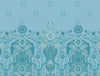 Ornate Dutch Canal - Light Blue 100% Cotton Shell Double Quilt / AC Comforter - Turkvilla By Spaces