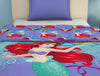 Disney Ariel Aqua Green - Light Green 100% Cotton Shell Single Quilt / AC Comforter - By Spaces