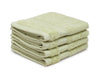Palemint-Light Aqua 4 Piece 100% Cotton Face Towel - Organic Cotton By Spaces