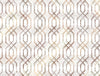 Geometric Brown/Cream 100% Organic Cotton Shell Double Quilt - Organic Cotton By Spaces-1052064