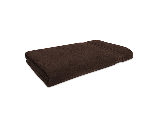 Brown Basket-Dark Brown 1 Piece 100% Cotton Bath Towel - Day2Day By Spaces-1054074