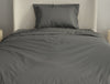 Solid Dark Grey 100% Polyester Fleece Blanket - Cushlon By Spaces-1054421