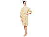Desert/Teal-Light Brown 1 Piece 100% Cotton Bath Robe - Exotica By Spaces-1054798