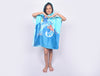 Disney Dory Sea Blue 100% Cotton Small Bath Robe - By Spaces