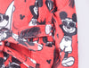 Disney Mickey Red 100% Cotton Small Bath Robe - By Spaces