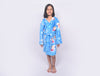 Disney Frozen Easy Care Blue 100% Cotton Small Bath Robe - By Spaces