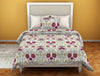 Ornate Jazzy-Red 100% Cotton Single Bedsheet - Moments By Welspun