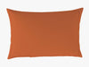 Solid Puffins Bill-Dark Orange Cotton Rich Large Bedsheet - Raang By Welspun