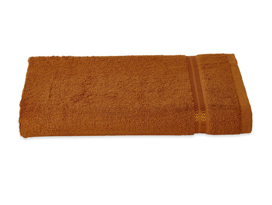 Pumpkin Spice - Brown 100% Cotton Bath Towel - Anti Bacterial By Welspun