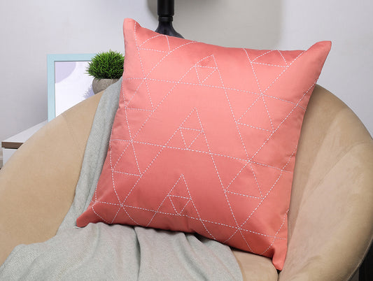 Spaces Spun 100% Cotton Cushion Covers-Orange