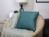 Spaces Spun 100% Cotton Cushion Covers-Teal