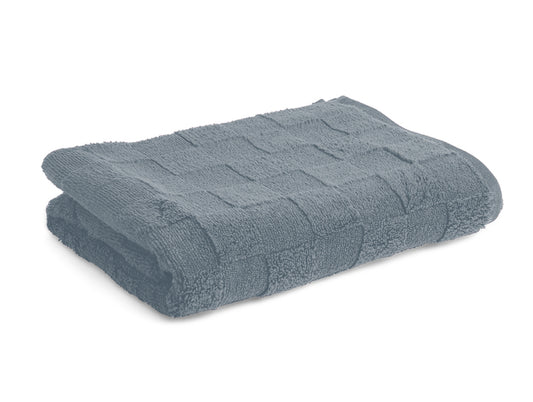 Trade Winds - Grey 100% Cotton Bath Towel - Aerospa By Spaces