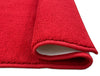 Anti Skid Red Drylon Large Bath Mat - Raang By Welspun