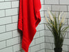 True Red  100% Cotton Large Towel - Quik Dry By Welspun