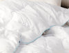 Solid White Polyester Double Quilt / AC Comforter - Microgel By Spaces