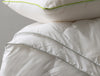 Solid White Polyester Double Quilt / AC Comforter - Ultra Down Like By Spaces