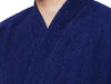 Navy Blue-Dark Blue  100% Cotton Bath Robe - Welspun Dew By Welspun