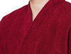 Supersoft Red Wine Medium Bath Robe - Dew By Welspun