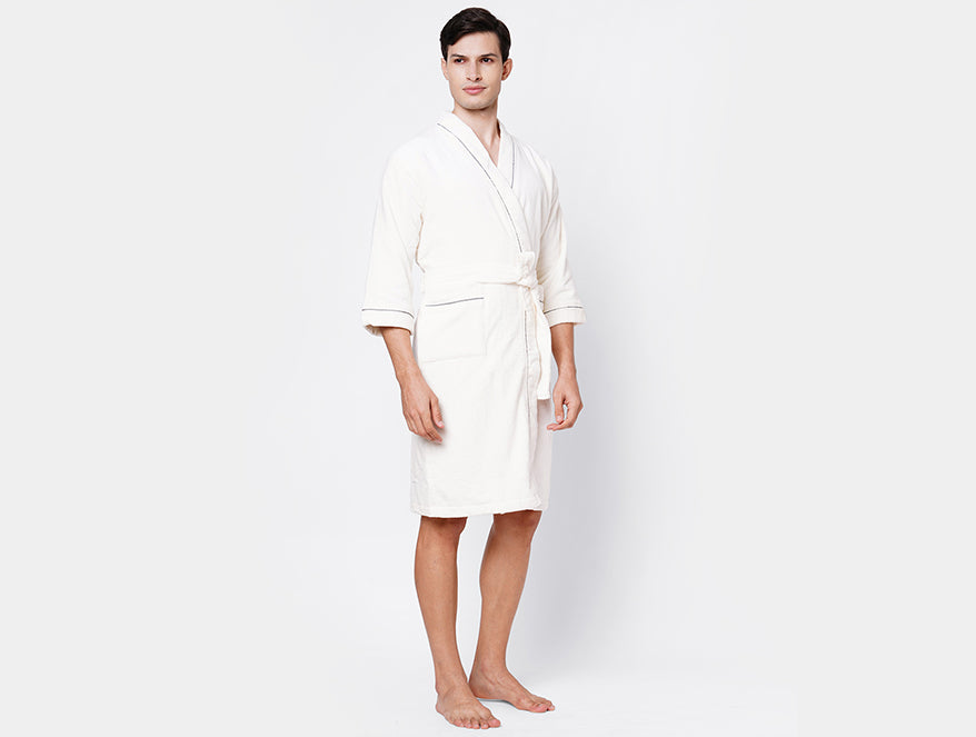Exotica 100% Cotton Bath Robe