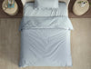 Solid Sky Blue Solid Fleece Blanket - Cushlon By Spaces