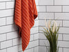 Rust 100% Cotton Bath Towel - 2-In-1 By Welspun