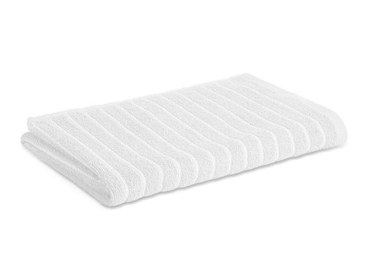 White 100% Cotton Bath Towel - 2-In-1 By Welspun