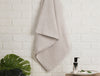 White Sand - Light Grey 100% Cotton Bath Towel - Genesis By Spaces