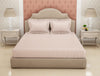 Solid Mauve Chalk Solid Large Bedsheet - Eminence By Spaces