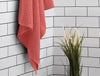 Spiced Coral - Dark Orange 100% Cotton Bath Towel - Genesis By Spaces