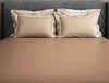 Solid Maple Sugar - Light Brown Hygro Cotton Large Bedsheet - Hygro By Spaces