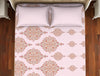 Ornate Pink Marshmallow-Blush 100% Cotton Double Bedsheet - Adonia(Anti Bacterial) By Spaces
