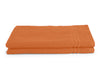 Burnt Orange-Dark Orange 2 Piece 100% Cotton Hand Towel - Relish By Spaces-1065014