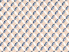 Geometric Blue/Orange Cotton Rich Double Bedsheet - 2-In-1 By Welspun