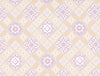 Ornate Mauve/Mango - Light Violet Cotton Rich Large Bedsheet - 2-In-1 By Welspun