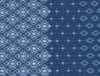 Geometric Lichen Blue - Light Blue 100% Cotton Double Bedsheet - Anti Bacterial By Welspun