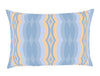 Geometric Dream Blue - Light Blue 100% Cotton King Fitted Sheet - Welspun Anti Bacterial By Welspun