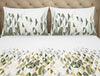Geometric Beechnut - Light Green 100% Cotton King Fitted Sheet - Anti Bacterial By Welspun