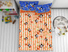 Character Red Orange - Dark Orange 100% Cotton Double Bedsheet - Disney Mickey By Welspun