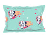 Character Yucca - Light Aqua 100% Cotton Double Bedsheet - Disney Minnie By Welspun