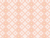 Geometric Almost Apricot-Light Orange 100% Cotton Large Bedsheet - Dainty By Spaces