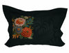 Floral Jet Set - Dark Grey 100% Cotton Large Bedsheet - Noir By Spaces