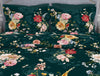 Floral Ponderosa Pine - Dark Green 100% Cotton Large Bedsheet - Noir By Spaces