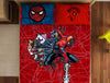 Character High Risk Red - Red 100% Cotton Double Bedsheet - Marvel Spiderman By Spaces