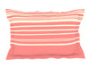 Geometric Sheell Pink - Coral 100% Cotton King Fitted Sheet - Gypsy By Spaces