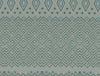 Geometric Harbour Grey - Light Teal 100% Cotton King Fitted Sheet - Geospace By Spaces